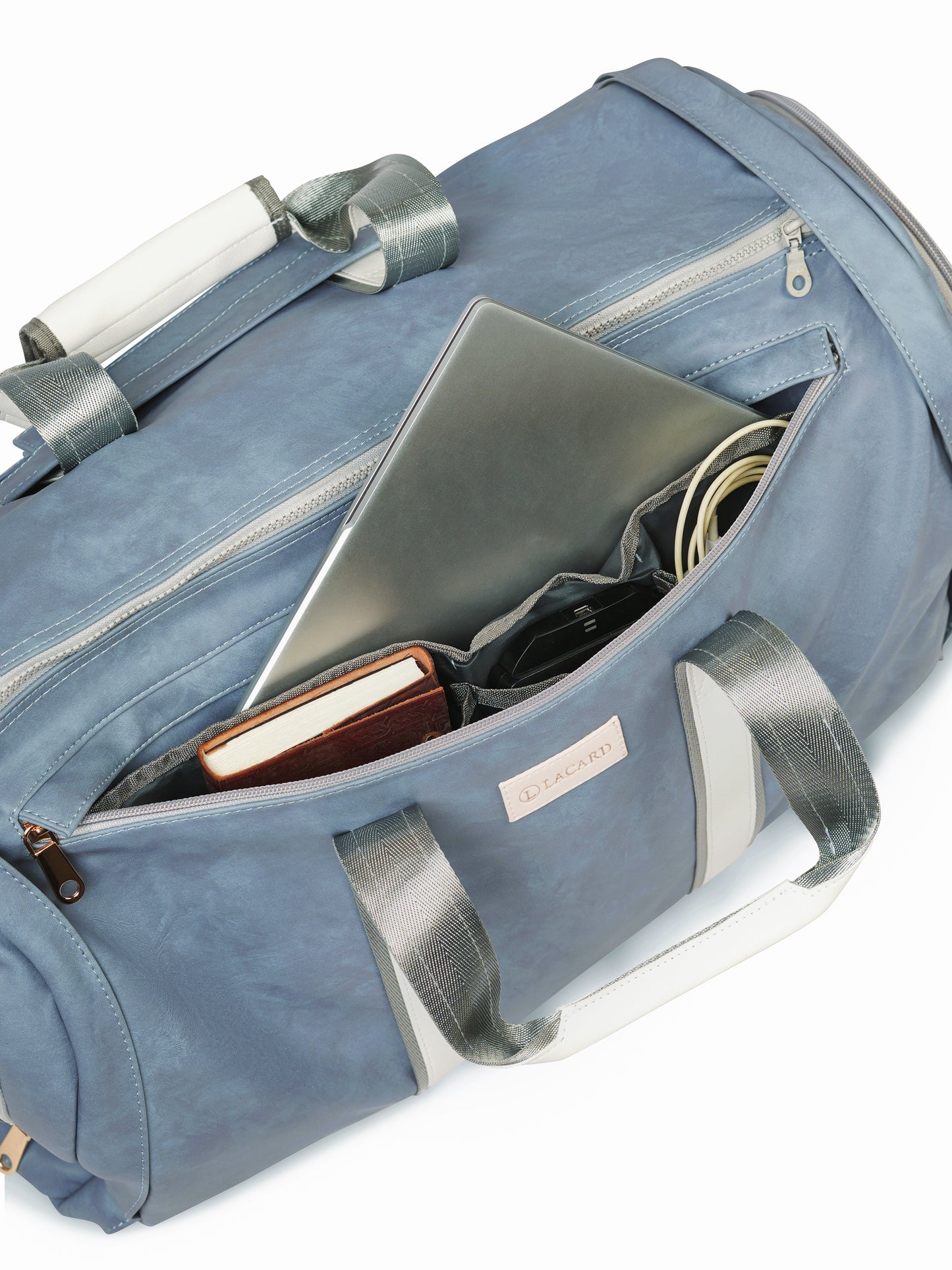 Lacard Bag Powder Blue Leather