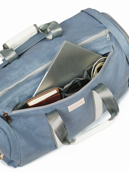 Lacard Bag Powder Blue Leather